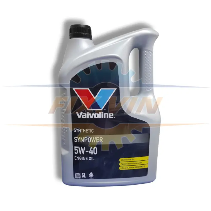 Олива моторна SYNPOWER 5W40 5л VALVOLINE 872382 (фото 1)