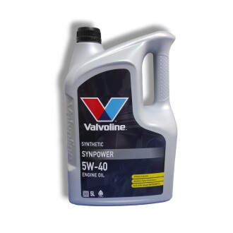 Масло моторное SYNPOWER 5W40 SW 5л VALVOLINE 872382