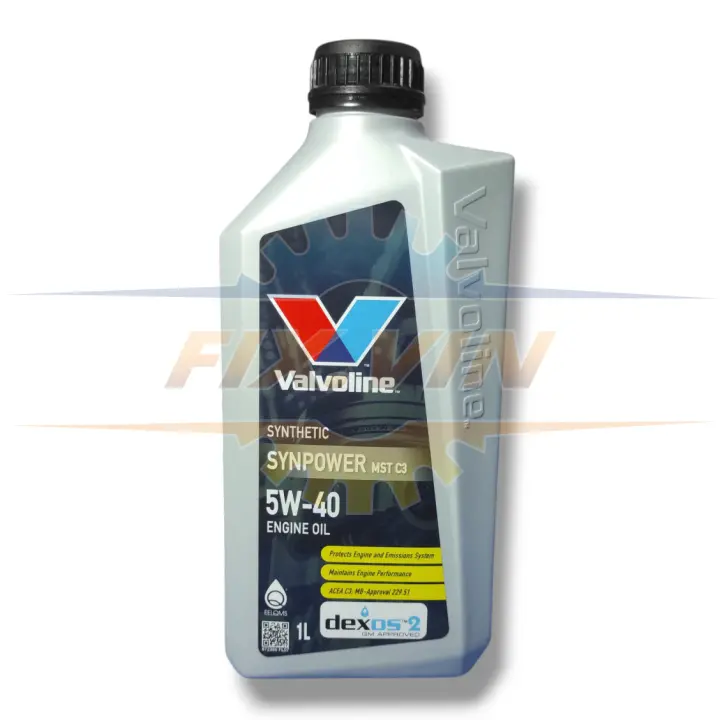 Олива моторна SYNPOWER MST C3 5W40 SW 1л VALVOLINE 872385 (фото 1)