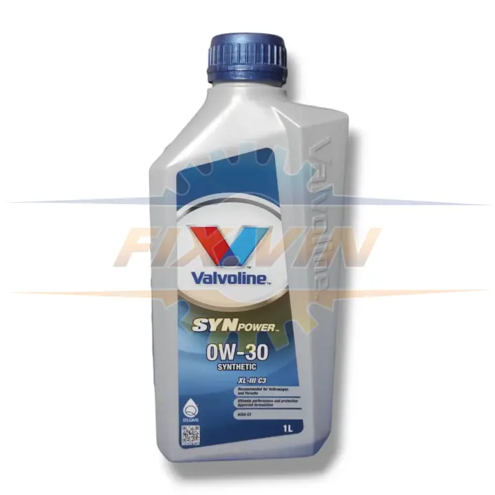 Олива моторна SYNPOWER XL-III C3 0W30 SW 1л VALVOLINE 882243 (фото 1)