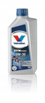 Масло моторное SYNPOWER XL-III C3 0W30 SW 1л VALVOLINE 882243 (фото 1)