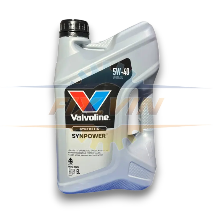 Олива моторна SYNPOWER 5W40 5л VALVOLINE 908763 (фото 1)