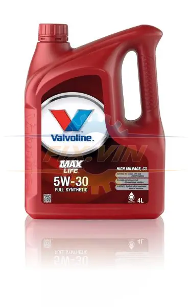 Моторна олива MAXLIFE (4L) 5W30 API CF SN ACEA C3 BMW LL-04 DEXOS 2 MB 229.31 MB 229.51 VW 502.00 VW 505.00 VALVOLINE MAXLIFE 5W30 C3 4L (фото 1)