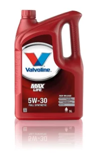 Моторна олива MAXLIFE (5L) 5W30 API CF SN ACEA C3 BMW LL-04 DEXOS 2 MB 229.31 MB 229.51 VW 502.00 VW 505.00 VALVOLINE MAXLIFE 5W30 C3 5L