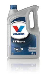 Моторна олива SYNPOWER (5L) 5W30 API CF SM SN ACEA C2 FIAT 9.55535 S1 PSA B71 2290 RENAULT RN 0700 VALVOLINE SYNPOWER C2 5W30 5L
