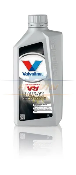 Моторна олива VR1 (1L) 10W60 API SL ACEA A3 B4 FIAT 9.55535 H3 FORD M2C153 E GM 6094A OPEL 6094M VALVOLINE VR1 RACING 10W60 1L (фото 1)