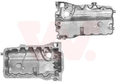 Поддон, масляный картера двигателя VAG 2.0 TFSi +Sensor Hole (Wan Wezel) Van Wezel 0334070