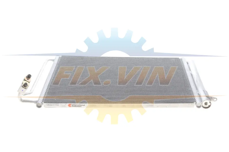 Радіатор кондиціонера (з осушувачем) BMW X5 (E53) 3.0-4.8i/3.0d 00-06 M54/M62 Van Wezel 06005281 (фото 1)
