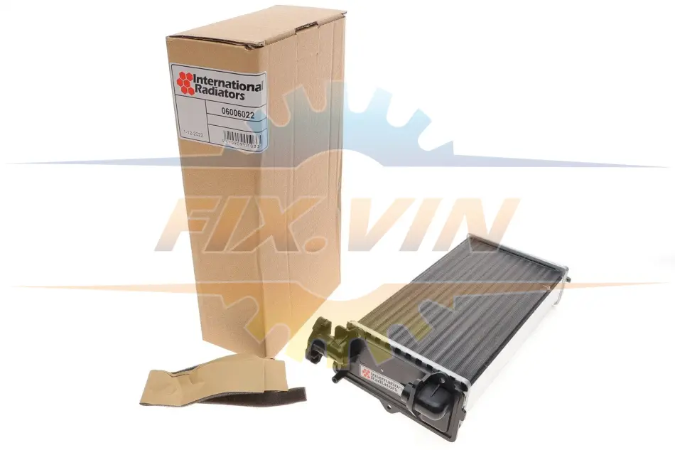 Радіатор обігрівача BMW E30/Z1 88-316->325 Van Wezel 06006022 (фото 1)