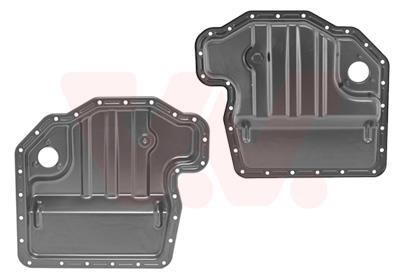 Поддон, масляный картера двигателя BMW E34, E38, E39 (Wan Wezel) Van Wezel 0639071