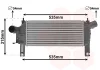 Интеркулер NISSAN NAVARA (2005) 2.5 DCI (пр-во) Van Wezel 13004339 (фото 1)