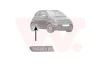 Молдинг Right Rear Fiat 500 Van Wezel 1604430 (фото 1)