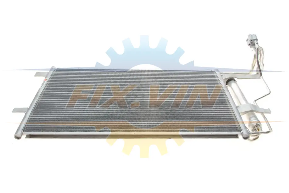 Радіатор кондиціонера (з осушувачем) Mazda 3 1.6-2.0MZR/2.3MPS T 08-14 Van Wezel 27005242 (фото 1)
