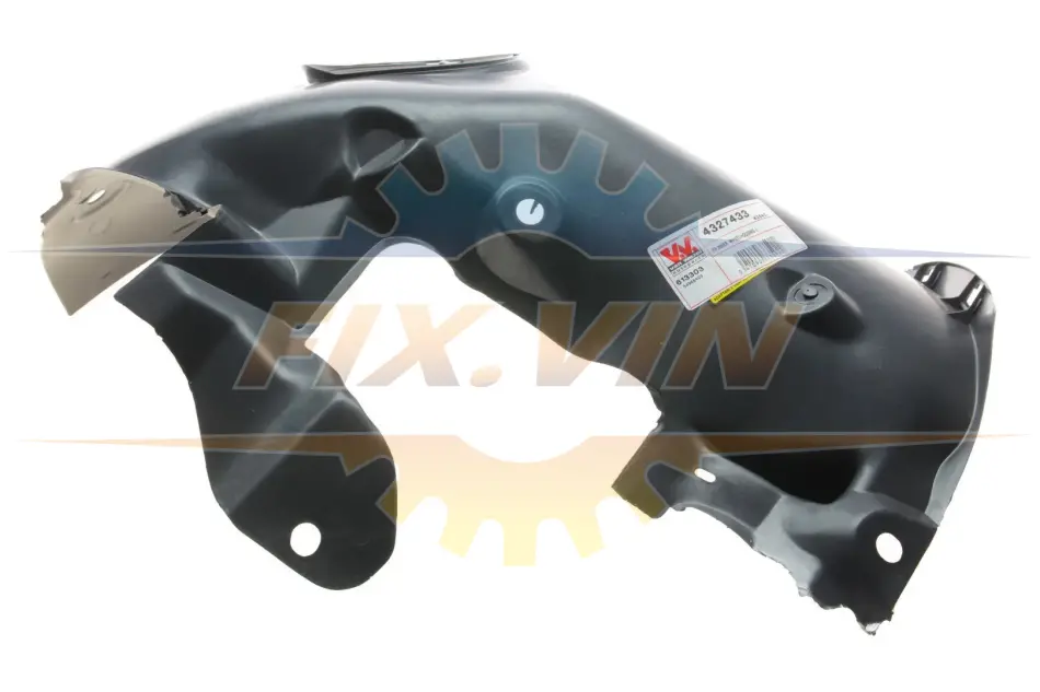 Подкрылок передний левый RENAULT MEGANE II (пр-во) Van Wezel 4327433 (фото 1)