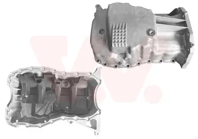 Піддон, масляний картера двигуна RENAULT 1.4/1,6 16V K4J/K4M (вир-во Wan Wezel) Van Wezel 4341073 (фото 1)