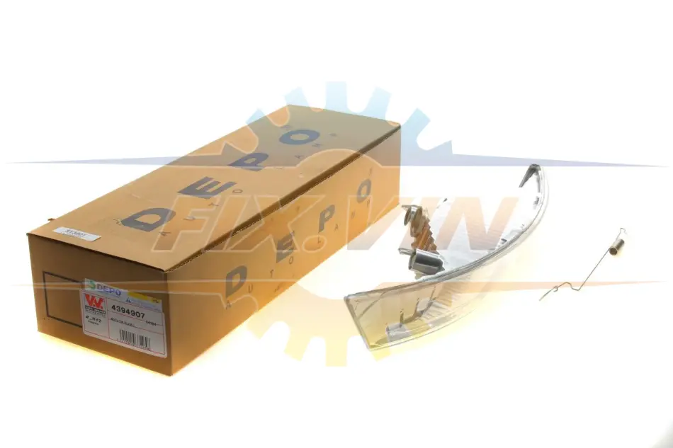 Поворот передній Renault Trafic 01-06 (L) (білий) VAN WEZEL Van Wezel 4394907 (фото 1)