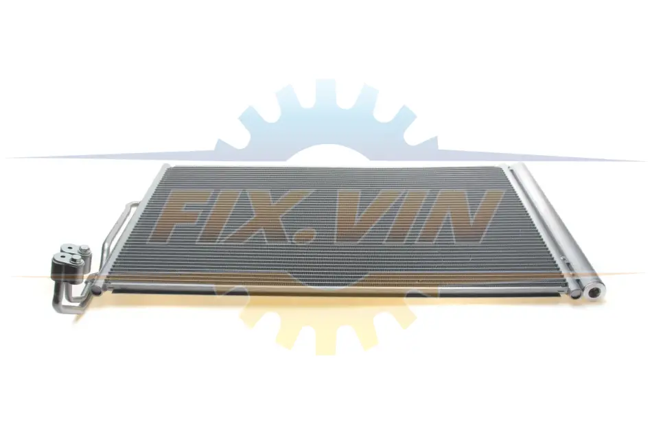 Радіатор кондиціонера (з осушувачем) VW Touareg 3.0-4.2/TDI/TSI/FSI 10-18 Van Wezel 58005334 (фото 1)