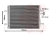 Конденсор кондиціонера VW E-GOLF (2013) Van Wezel 58015701 (фото 1)
