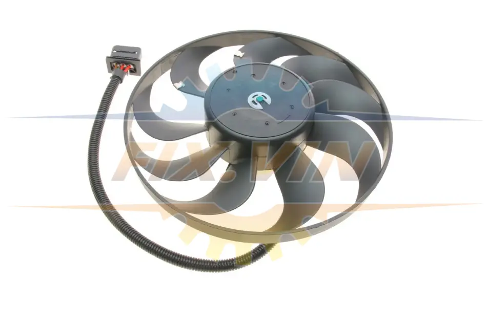 Вентилятор охолодження двигуна Audi A3/TT/Skoda Fabia/Octavia/VW Bora/Golf/Polo 1.0-2.3 96- VAN WEZEL Van Wezel 5888745 (фото 1)