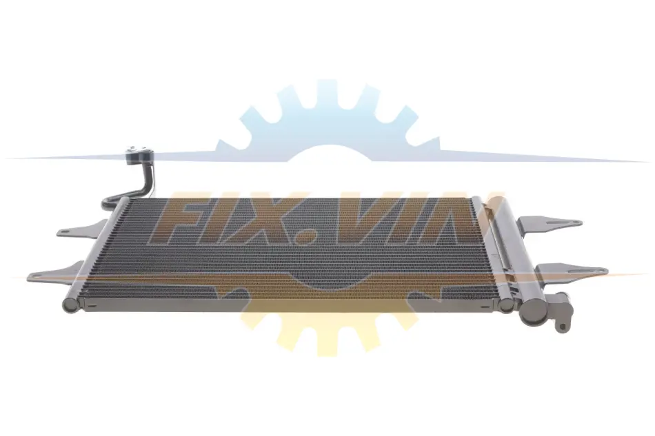 Радіатор кондиціонера Skoda Fabia 99-14/Roomster 06-15 VAN WEZEL Van Wezel 76005007 (фото 1)