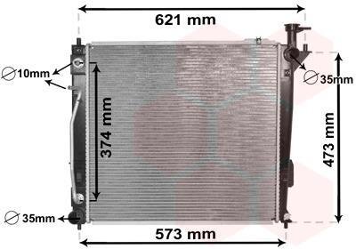 Радіатор Van Wezel 82002339