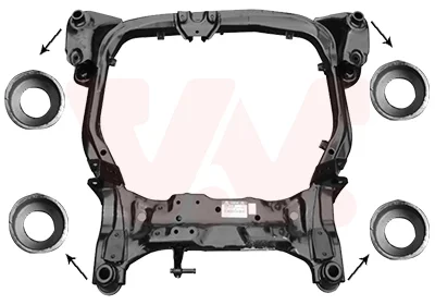 Подрамник передний HYUNDAI i30/ KIA CEED (Пр-во) Van Wezel 8207690