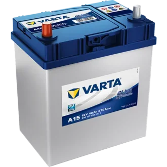 Акумуляторна батарея 40Ah/330A (187x127x227/+L/B00) Blue Dynamic A15 Азія VARTA 540127033 3132 (фото 1)