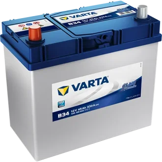 Акумуляторна батарея 45Ah/330A (238x129x227/+L/B00) Blue Dynamic B34 Азія VARTA 545158033 3132 (фото 1)