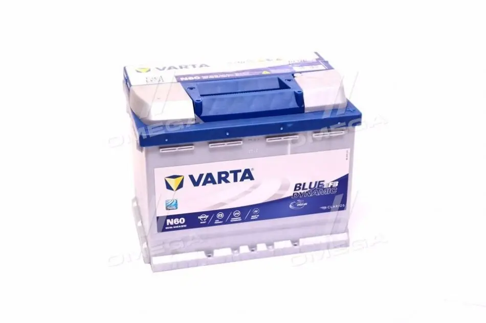 Акумулятор 60Ah-12v BD EFB (242х175х190), R, EN640 VARTA 560 500 064 (фото 1)