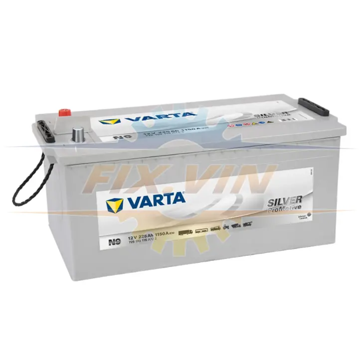 Акумулятор 225Ah-12v PM Silver(N9) (518x276x242),полярність зворотна (3),EN1150 VARTA 725 103 115 (фото 1)