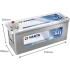 Акумулятор 12В 140Агод./800А (EN) PROFESSIONALl STARTER SLI (L+ стандартні клеми) 513x189x223 B00 - без монтажного фланця (пусковий) VARTA 932140080K312 (фото 2)