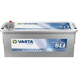 Акумулятор 12В 140Агод./800А (EN) PROFESSIONALl STARTER SLI (L+ стандартні клеми) 513x189x223 B00 - без монтажного фланця (пусковий) VARTA 932140080K312