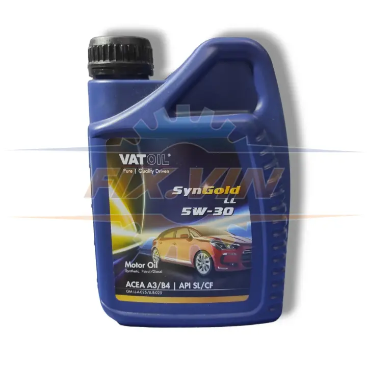 Олива моторна SYNGOLD LL 5W30 1л просрочено з 25.02.24 VATOIL 50016 (фото 1)