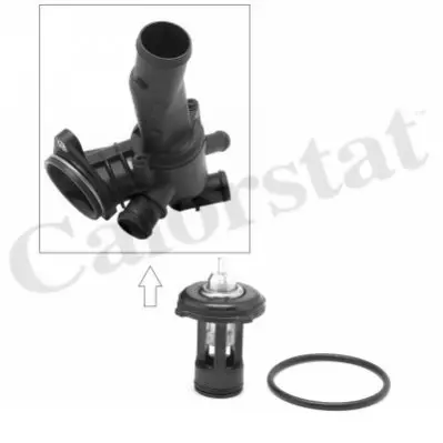 Термостат системи охолодження (87°C) SEAT IBIZA IV, IBIZA IV SC, IBIZA IV ST, IBIZA IV/HATCHBACK SKODA FABIA II, ROOMSTER, ROOMSTER PRAKTIK VW POLO, POLO V 1.2D 10.09-05.15 Vernet THK7271.87J (фото 1)