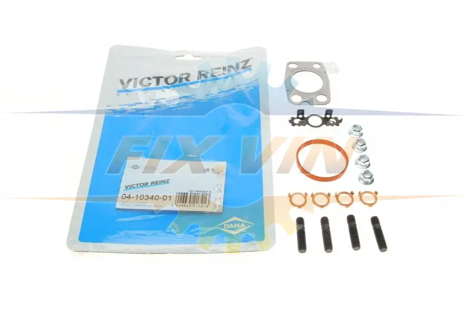 Монтажний комплект турбіни CITROEN/FORD/PEUGEOT \'\'1.4-1.6TDCI \'\'09>> VICTOR REINZ 04-10340-01 (фото 1)