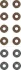 A_Комплект сальників клапану TOYOTA 1E, 1E-L, 2E-E 84-96 VICTOR REINZ 125278201 (фото 1)