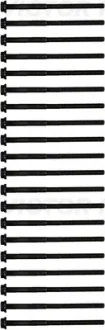 Комплект болтів з головкою системи TORX з чорного металу VICTOR REINZ 14-10987-01