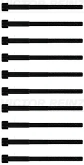 Комплект болтів з головкою системи TORX з чорного металу VICTOR REINZ 14-32326-01