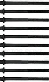 Комплект болтів з головкою системи TORX з чорного металу VICTOR REINZ 14-32374-01