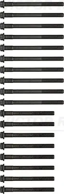 Комплект болтів з головкою системи TORX з чорного металу VICTOR REINZ 14-55028-01 (фото 1)