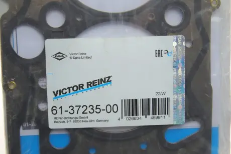 Прокладка, головка циліндра REINZ VICTOR REINZ 61-37235-00