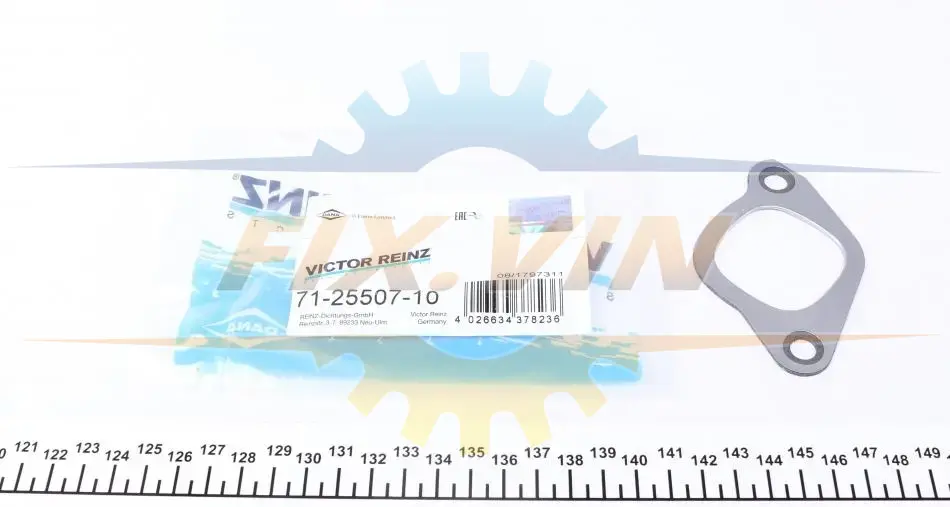 Прокладка випускного колектора Volvo 740/940 -98 VICTOR REINZ 712550710 (фото 1)
