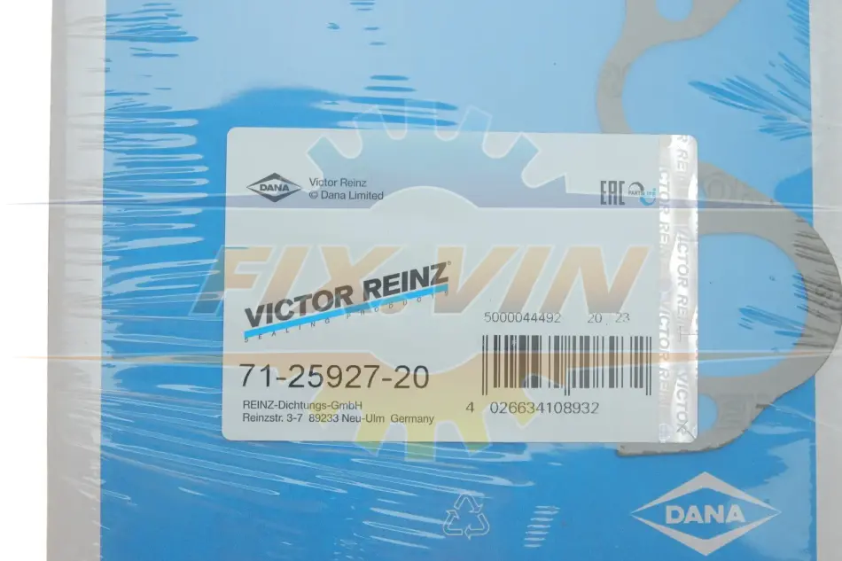Прокладка колектора двигуна арамідна VICTOR REINZ 71-25927-20 (фото 1)