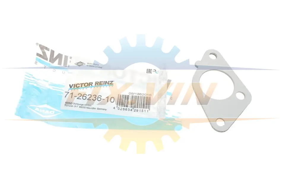 Прокладка випускного колектора CITROEN/FIAT/PEUGEOUT 1,6-2,6 -02 VICTOR REINZ 712623610 (фото 1)