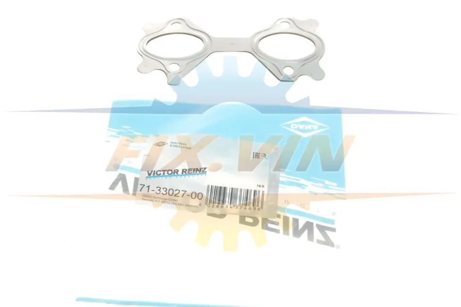 Прокладка випускного колектора BMW E46,E36,Z3 1,6-1,9 98- VICTOR REINZ 71-33027-00 (фото 1)