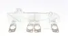 Прокладка випускного колектора CITROEN/PEUGEOT Berlingo,Xsara,306,406,Expert,Partner 1,8i -00 VICTOR REINZ 713536400 (фото 4)