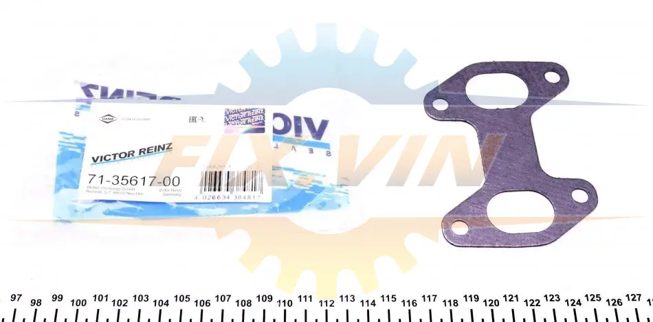 Прокладка випускного колектора FIAT doblo 1,0-1,4 (2x) VICTOR REINZ 71-35617-00 (фото 1)