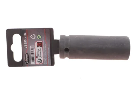 Головка торцева ударна 1/2" 18 мм Long 85 мм VIGOR V5550L-18