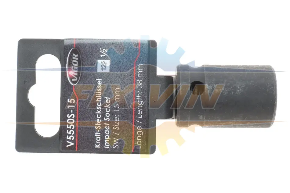 Головка ударна VIGOR V5550S-15 (фото 1)