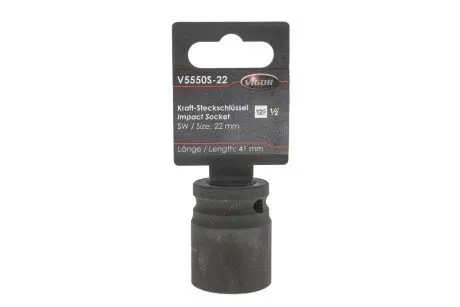 Головка ударна VIGOR V5550S-22